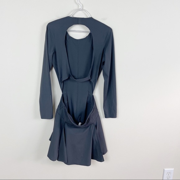 Lululemon Runnin Pretty Dress Graphite Grey - Picture 8 of 11